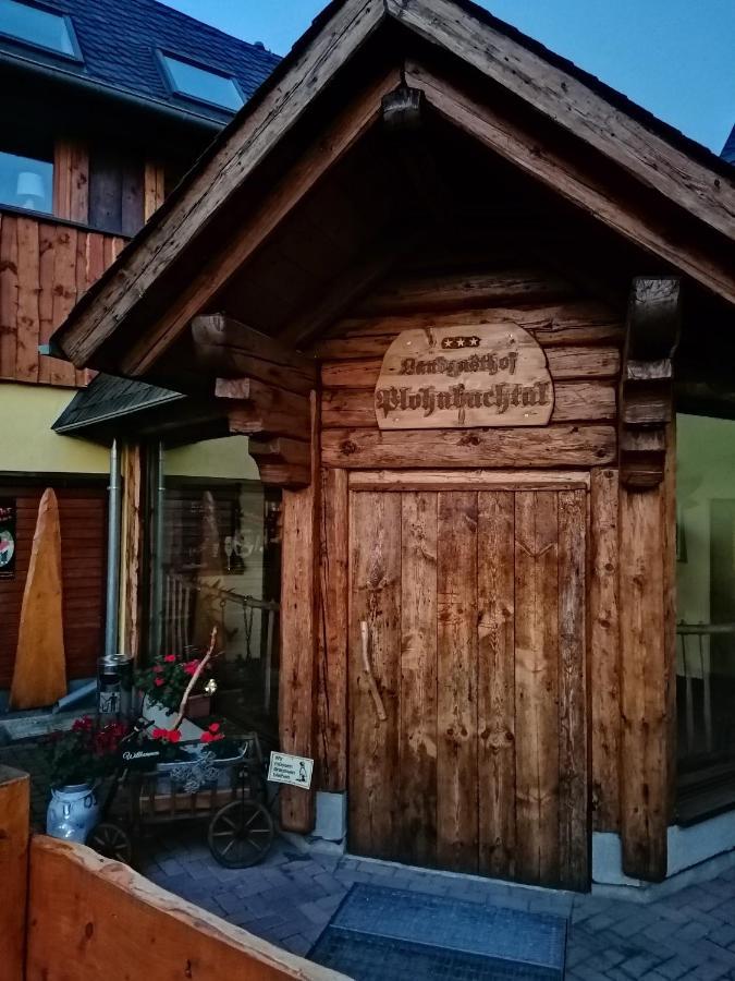 Landgasthof Plohnbachtal Ug Hotel Lengenfeld  Exterior foto